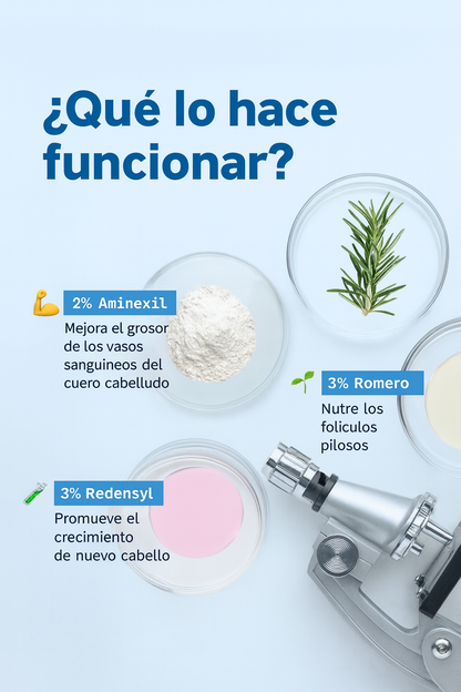 Sérum Roll-On para el Crecimiento del Cabello