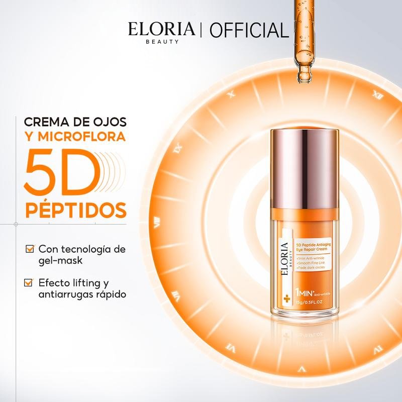Crema de Ojos con Péptido 5D